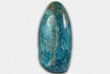 Free-Standing, Polished Blue Apatite - Madagascar #361784-1